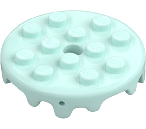 LEGO Plaat 4 x 4 Rond Cake Frosting (65702)