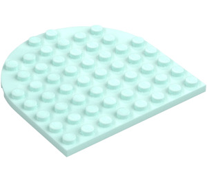 LEGO Plaat 8 x 8 Rond Halve Cirkel (41948)