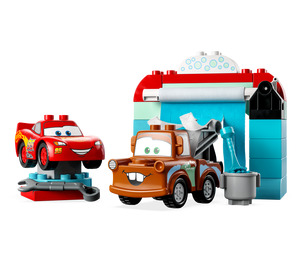 LEGO Lightning McQueen & Mater's Car Wash Fun 10996