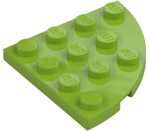 LEGO Plaat 4 x 4 Rond Hoek (30565)