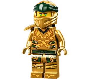 LEGO Lloyd - Golden Ninja met Rechts Schouderpantser Minifiguur