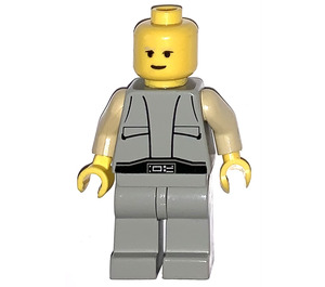 LEGO Lobot met Geel Hoofd Minifiguur