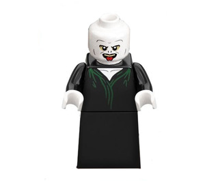 LEGO Lord Voldemort met Zwart Robe (Tongue Out) Minifiguur