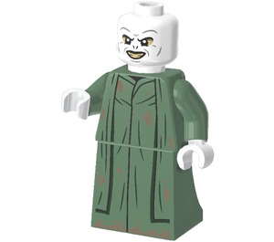 LEGO Lord Voldemort met Zandgroen Robe Minifiguur