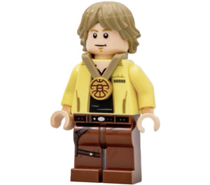 LEGO Luke Skywalker met Celebration Medal en Bright Licht Geel Jack Minifiguur