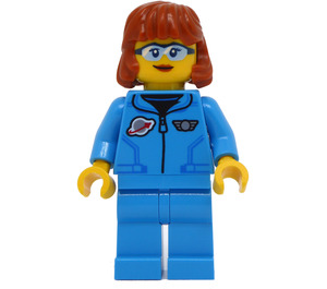 LEGO Lunar Research Astronaut met Safety Bril Minifiguur