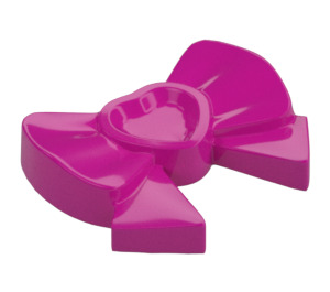 LEGO Magenta Boog met Hart en Ribbon (11618)