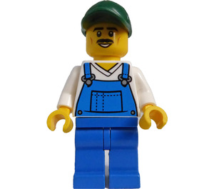 LEGO Man in Overalls Minifiguur