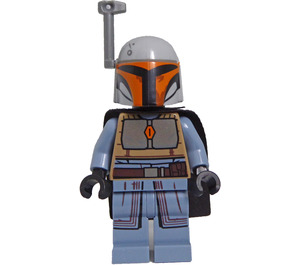 LEGO Mandalorian Tribe Warrior met Grijs Helm Minifiguur