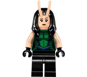 LEGO Mantis met Donkergroen Top met Dark Blauw Trim Minifiguur