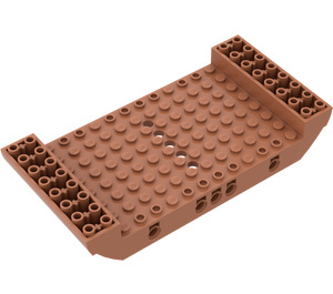 LEGO Midden Hull 8 x 16 x 2.3 met Gaten (95227)