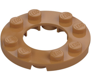 LEGO Plaat 4 x 4 Rond met Uitsparing (11833 / 28620)