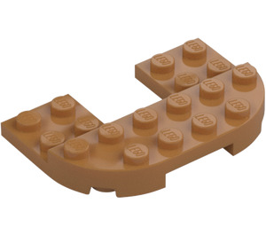 LEGO Plaat 4 x 6 x 0.7 met Afgeronde hoeken (89681)