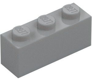 LEGO Medium steengrijs Steen 1 x 3 (3622 / 45505)