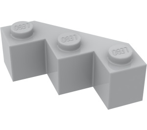 LEGO Medium steengrijs Steen 3 x 3 Facet (2462)