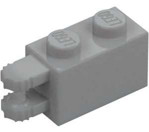 LEGO Scharnier Steen 1 x 2 Vergrendelings met Dual Finger aan Einde Horizontaal (30540 / 54672)