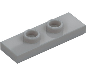 LEGO Medium steengrijs Plaat 1 x 3 met 2 Noppen (34103)