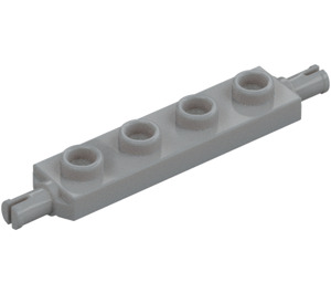 LEGO Plaat 1 x 4 met Wiel Holders (2926 / 42946)