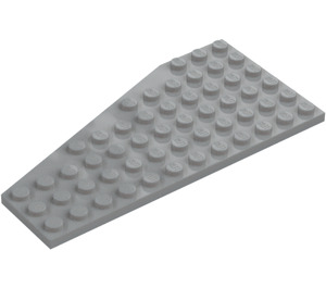 LEGO Medium steengrijs Wig Plaat 6 x 12 Vleugel Rechts (30356)