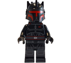 LEGO Moff Gideon met Helm Minifiguur