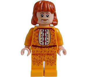 LEGO Molly Weasley met Bright Licht Oranje Kleding Minifiguur