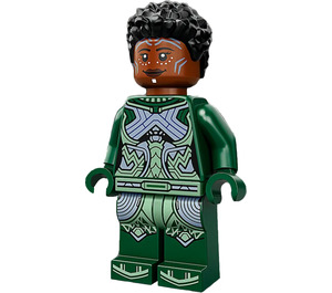 LEGO Nakia met Donkergroen Pak Minifiguur