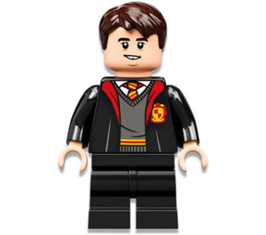 LEGO Neville Longbottom met Gryffindor Robe Open Minifiguur