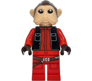 LEGO Nien Nunb Minifiguur