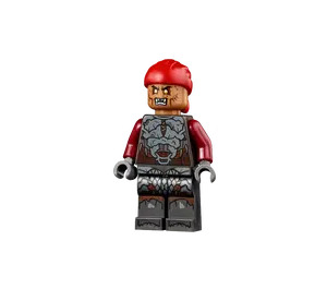 LEGO Orc (Vleeskleur) met Rood Bandana Minifiguur