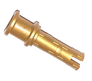 LEGO Parelmoer goud Lang Pin met Wrijving en Bus (32054 / 65304)