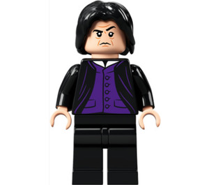 LEGO Professor Severus Snape met Dark Paars Vest  Minifiguur