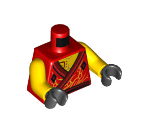 LEGO Avatar Kai Minifiguur Torso (973 / 76382)