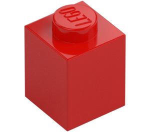 LEGO Rood Steen 1 x 1 (3005 / 30071)