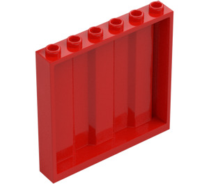 LEGO Paneel 1 x 6 x 5 met Corrugation (23405)