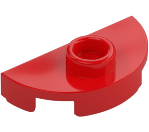 LEGO Plaat 1 x 2 Rond Semicircle (1745)