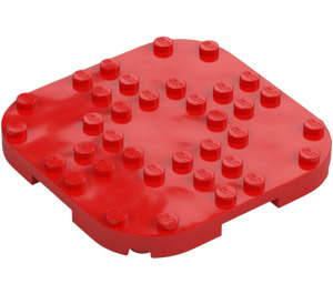 LEGO Plaat 8 x 8 x 0.7 met Afgeronde hoeken (66790)