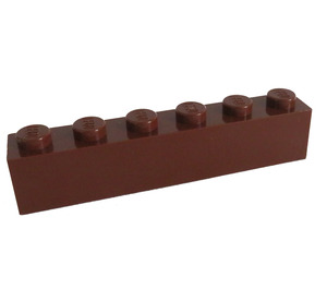 LEGO Roodachtig bruin Steen 1 x 6 (3009 / 30611)