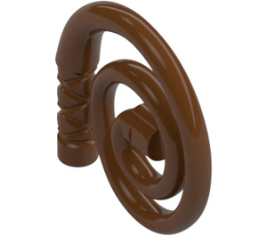 LEGO Roodachtig bruin Minifiguur Coiled Whip (61975)