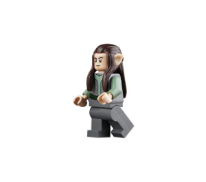 LEGO Rivendell Elf met Grijs Shirt Minifiguur