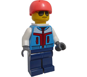 LEGO Rots Climber - Donker azuurblauw Jack Minifiguur