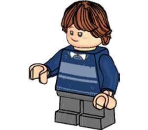 LEGO Ron Weasley met Dark Blauw Trui Minifiguur