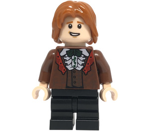 LEGO Ron Weasley met Reddish Bruin Jack en Ruffle Shirt Minifiguur