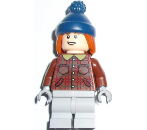 LEGO Ron Weasley met Reddish Bruin Plaid Jack Minifiguur