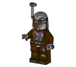 LEGO Sabine Wren met Helm  Minifiguur