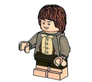 LEGO Samwise Gamgee met Vleeskleur Feet Minifiguur