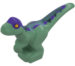 LEGO Raptor Baby met Blauw Markeringen (106406)