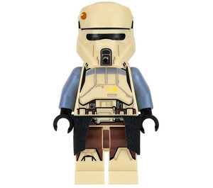 LEGO Scarif Stormtrooper met Kama Minifiguur