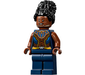 LEGO Shuri met Dark Blauw Pak Minifiguur