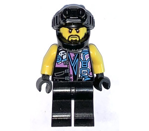 LEGO Sons van Garmadon Biker Minifiguur