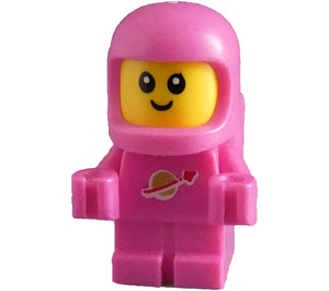 LEGO Ruimte Baby - Dark Roze Minifiguur